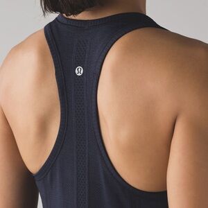 Lululemon Black Racerback Tank Top